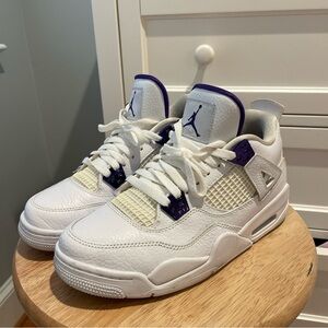 Air Jordan 4 Retro Purple Metallic